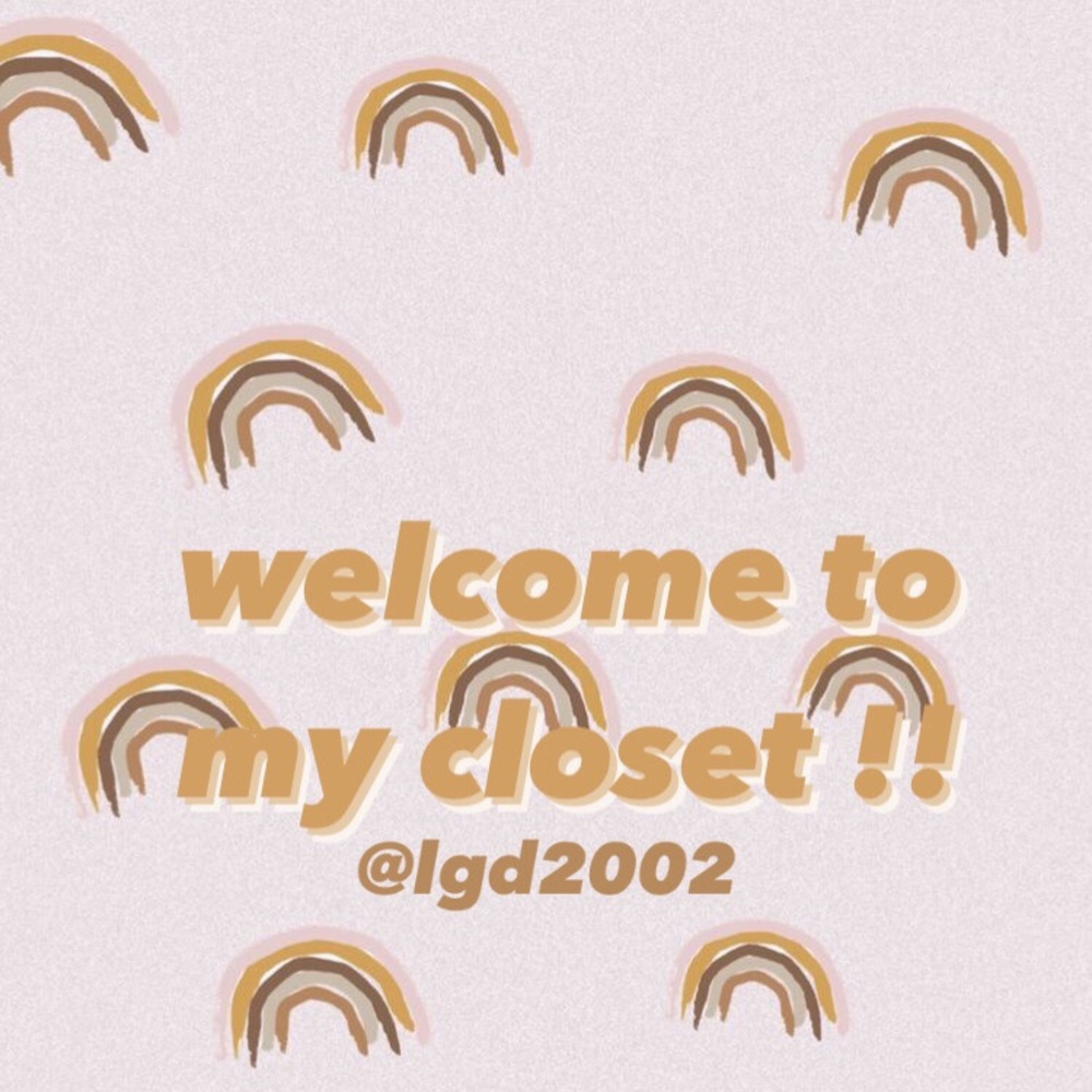 welcome to my closet!✨